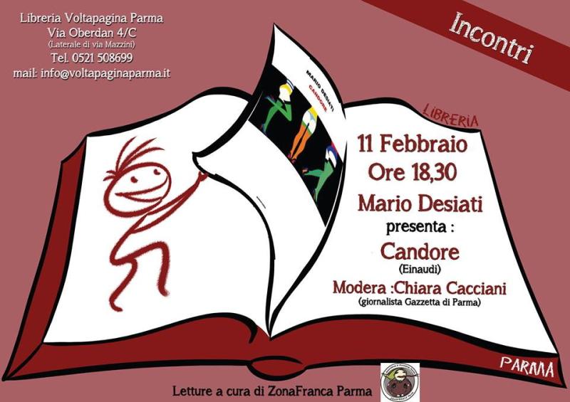 Mario Desiati presenta "Candore" 