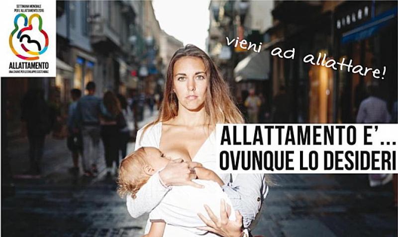 &ldquo;Ovunque lo desideri&rdquo;: flash mob per l&rsquo;allattamento in pubblico
