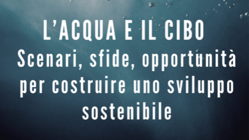 l'acqua e il cibo
