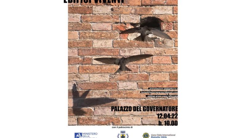"Il Parco degli edifici viventi" incontro pubblico martedì 12 aprile dalle ore 10 al Palazzo del Governatore a Parma