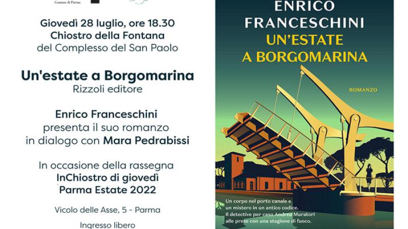 “InChiostro di giovedì”, appuntamento con “Un'estate a Borgomarina” di Enrico Franceschini