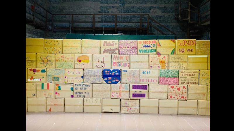 THE WALL al MARIA LUIGIA per la Giornata dell'Europa 2023