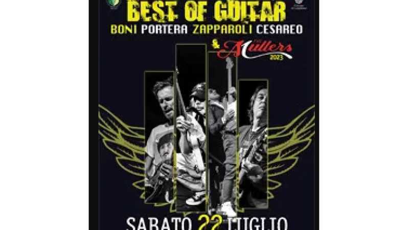 Torna la grande esperienza live di Best Of Guitar