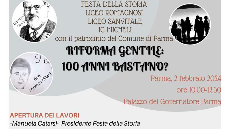 Riforma gentile: 100 anni bastano?
