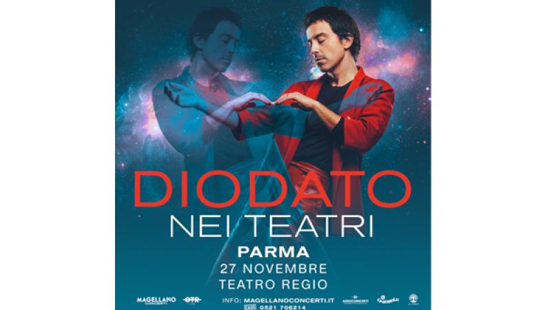 Diodato quest’autunno per la prima volta a Regio di Parma