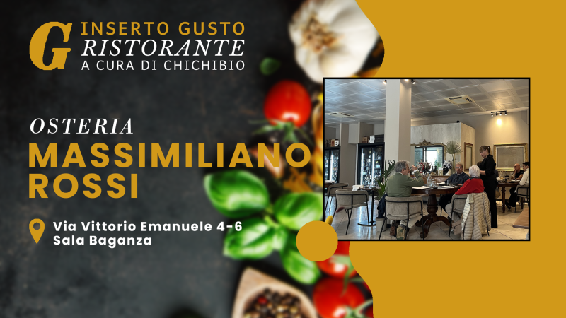Osteria Massimiliano Rossi: tradizione attuale, con preparazioni puntuali e di qualità 