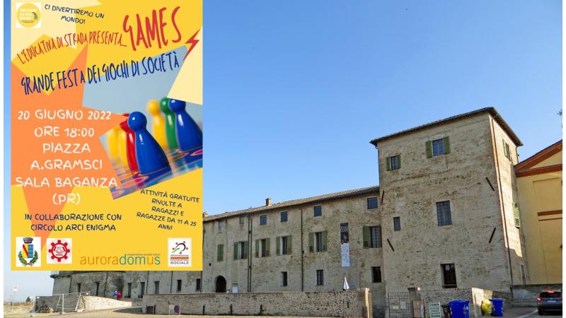 «Games», giochi di società in piazza a Sala Baganza