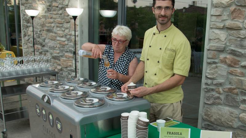 I gelati di Ciacco all’Agriturismo La Madonnina