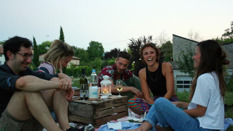 Picnic in vigna