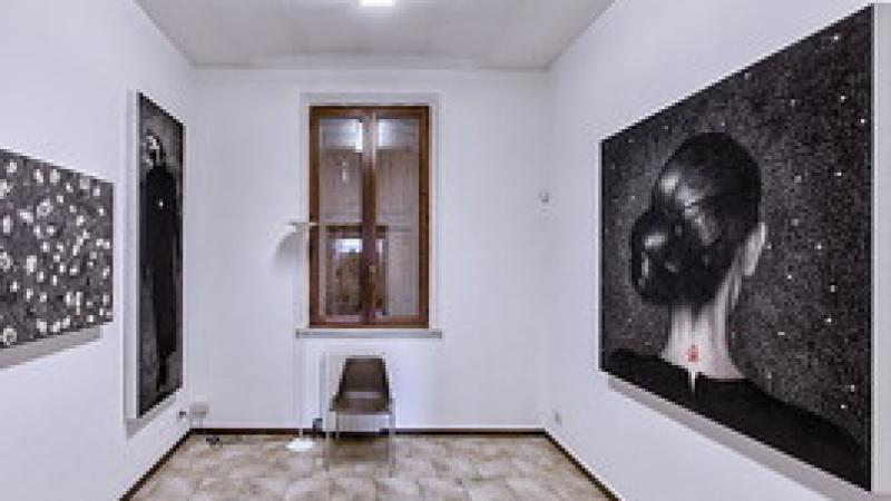 La professoressa Frattarolo "interroga" Omar Galliani