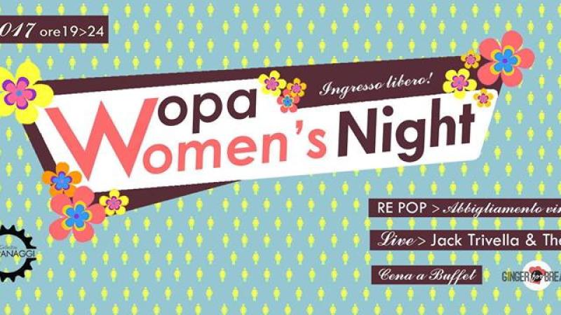 Women's Night al WoPa Temporary