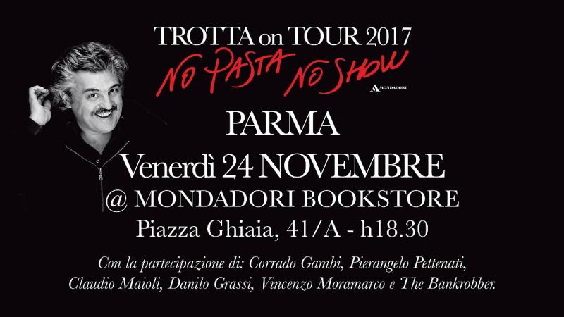 Claudio Trotta presenta "No Pasta No Show"