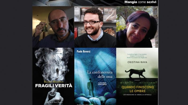 Bollicine noir a "Mangia come scrivi"