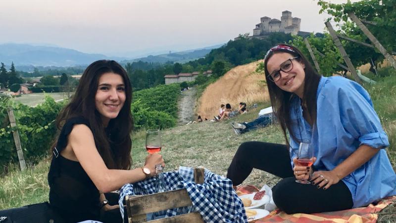 Picnic in vigna