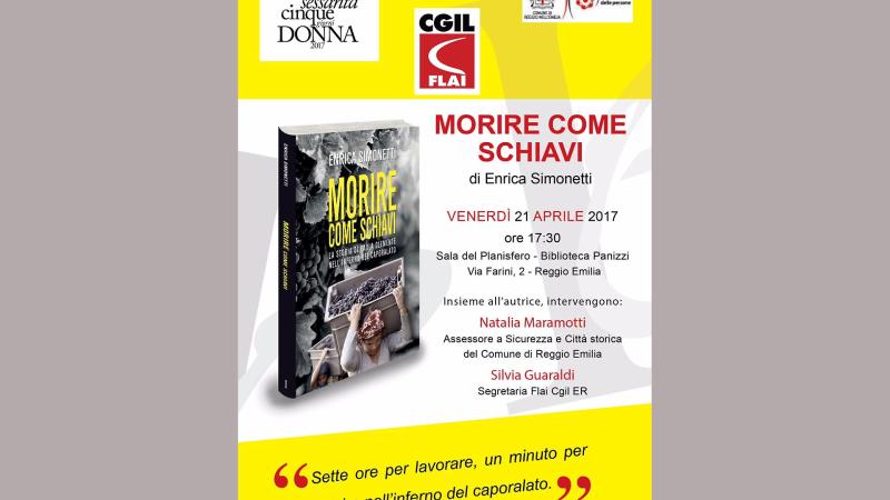 "Morire come schiavi": la piaga del caporalato nel libro di Enrica Simonetti