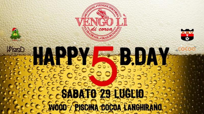 Festa di compleanno Vengo Lì____di corsa!