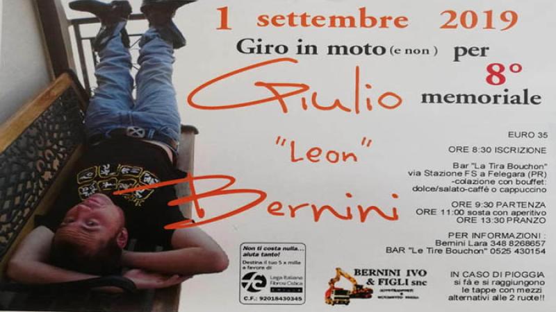 Torna il “moto-giro” per ricordare Giulio Bernini