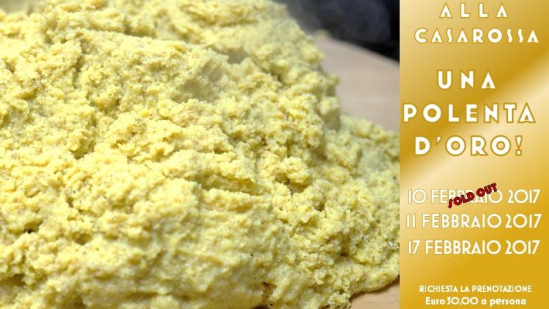 A cena alla Casarossa: una polenta d'oro!