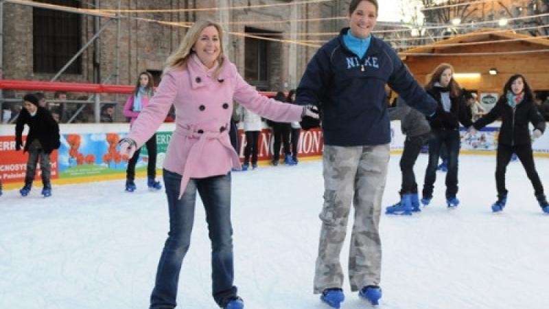 Oggi apre la pista di pattinaggio