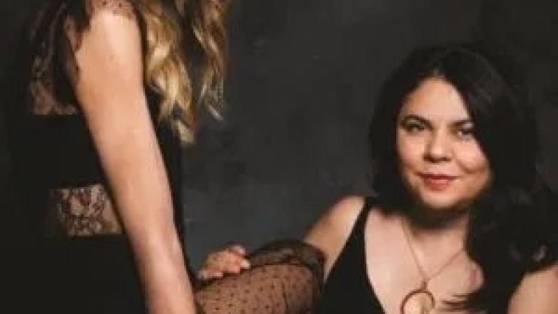 Michela Murgia e Chiara Tagliaferri al Labirinto della Masone