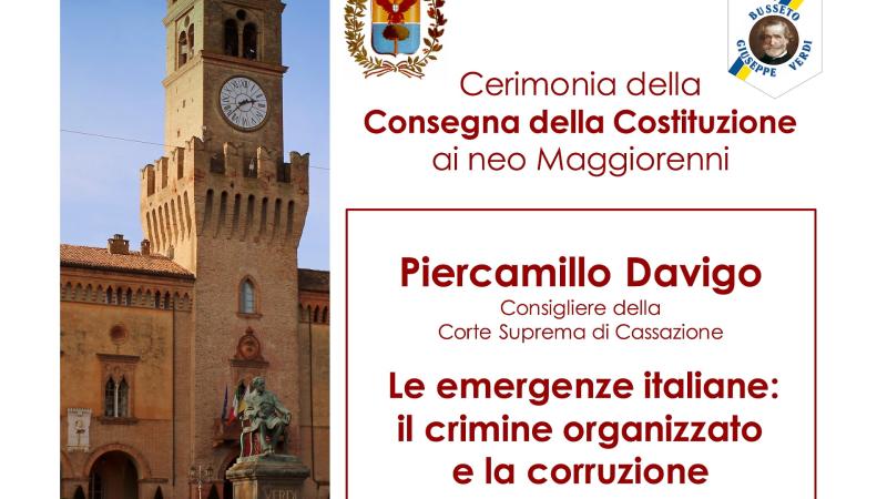 Piercamillo Davigo parla di mafia e corruzione