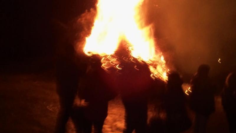A San Vitale Baganza si brucia il falò