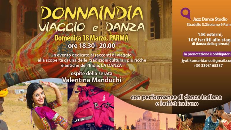 "Donna India. Viaggio e Danza" con Valentina Manduchi 