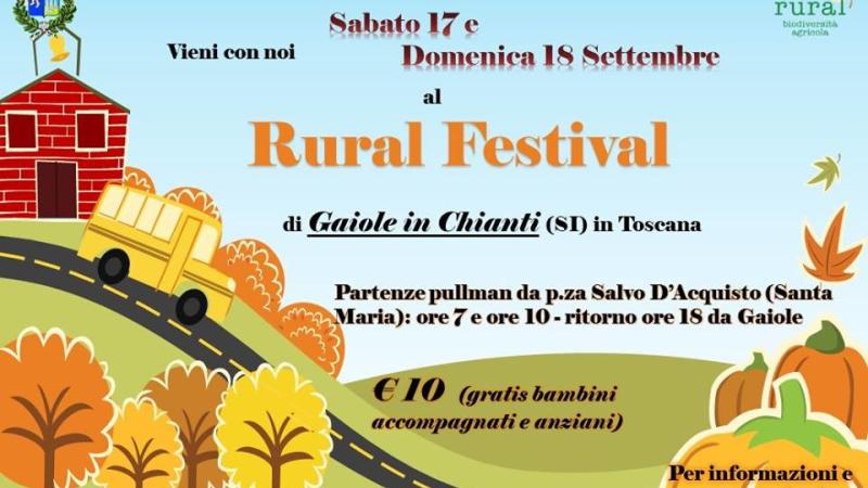 Rural Festival: la mostra-mercato di biodiversità approda nel Chianti  