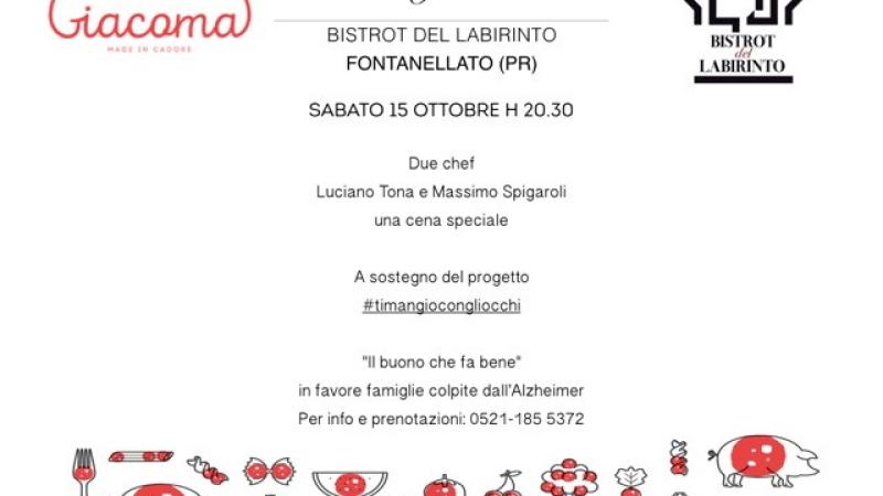 Luciano Tona e Massimo Spigaroli per una cena speciale
