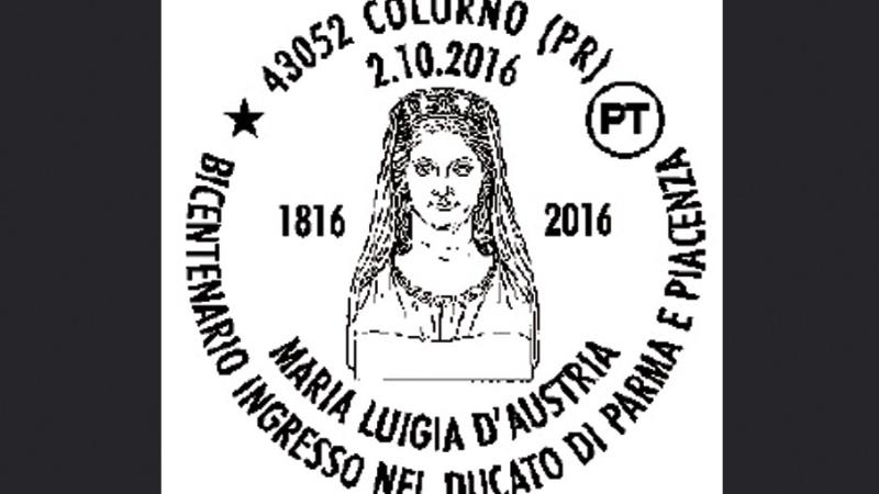Un annullo postale per Maria Luigia