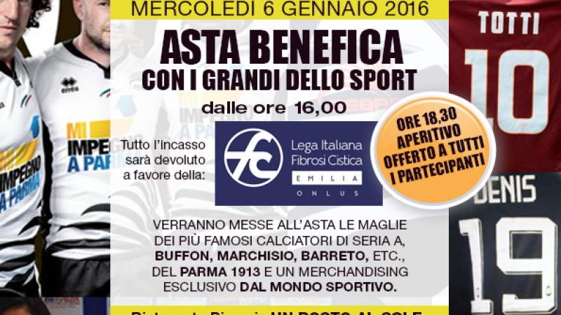 Asta dell'Epifania con i grandi dello sport