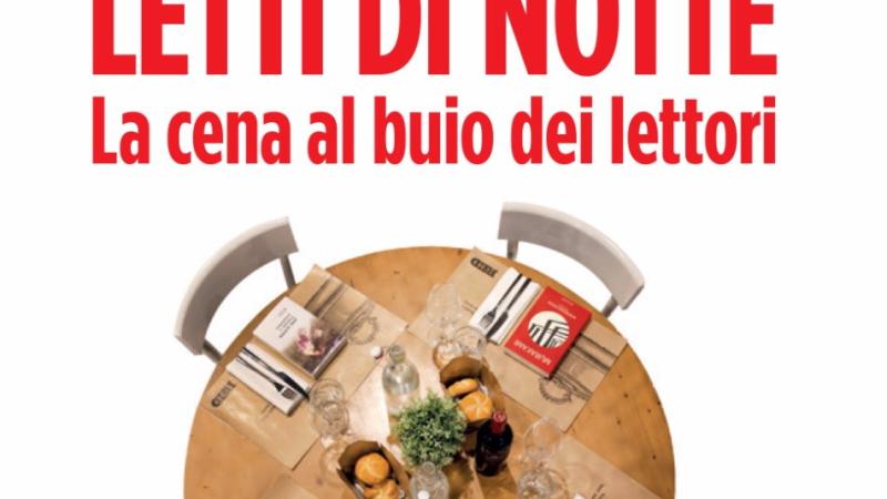 Cena al buio alla Feltrinelli