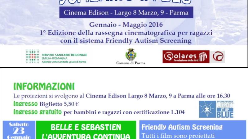 Schermo in blu, all'Edison una rassegna di film con "Friendly Autism Screening”