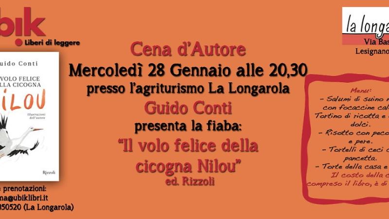 Cena d'Autore con Guido Conti