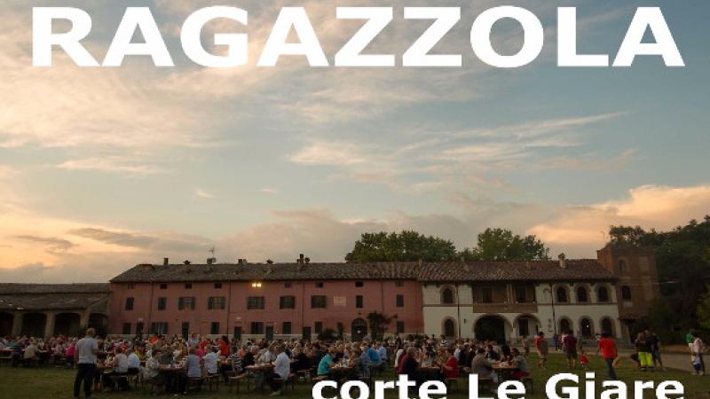 Andrea Pucci alla festa nella corte Le Giare