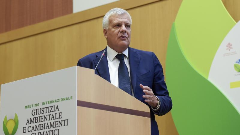 Galletti inaugura la piazza giardino al Campus