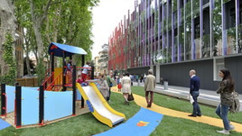 Laboratori cromatici all'ospedale dei bambini