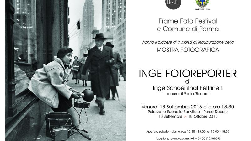 "Inge Fotoreporter": mostra fotografica