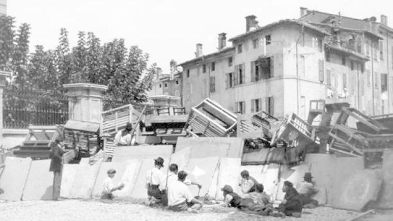 Le Barricate del 1922: commemorazione in piazzale Rondani