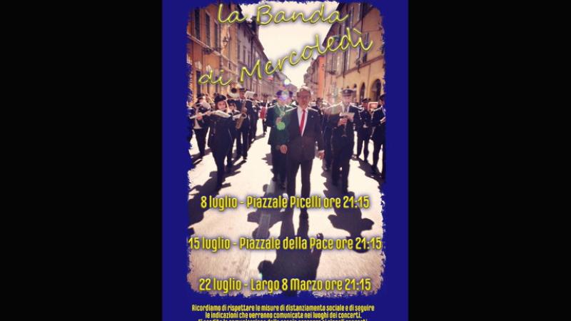 Banda Verdi Parma: concerti nei mercoledì di luglio