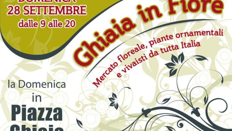 I fiori in Piazza Ghiaia