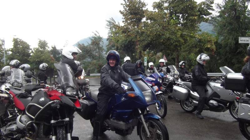 In moto sull'Appennino