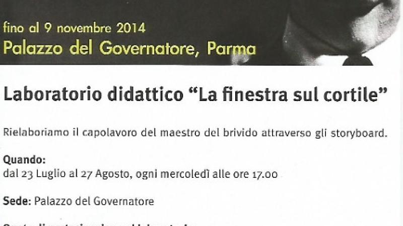 “La finestra sul cortile”: laboratorio didattico per adulti e bambini