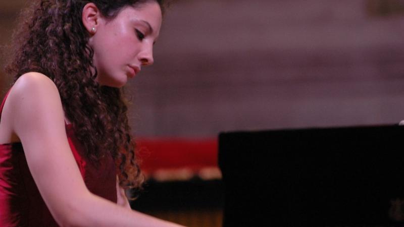 La pianista Maddalena Giacopuzzi a "Verdi Talenti"