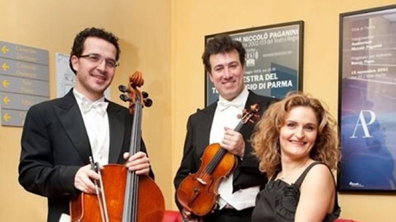 Trio d'Archi Farnese  in via Gorizia 