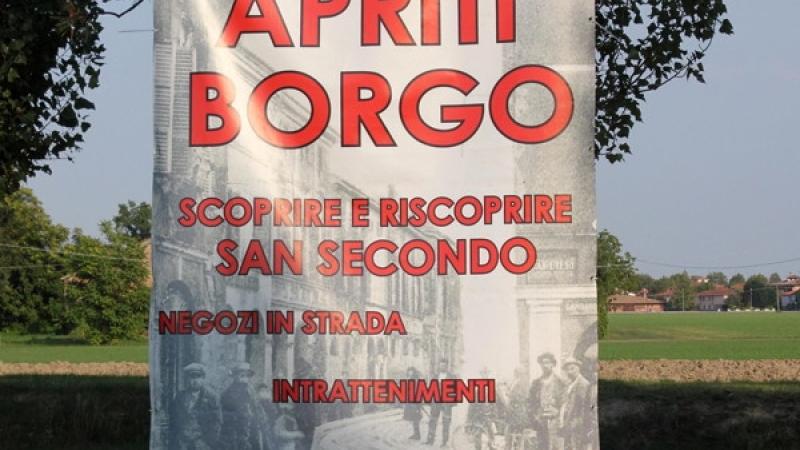 «Apriti Borgo» a San Secondo