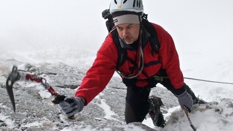 Momenti d'alpinismo con Stefano Righetti