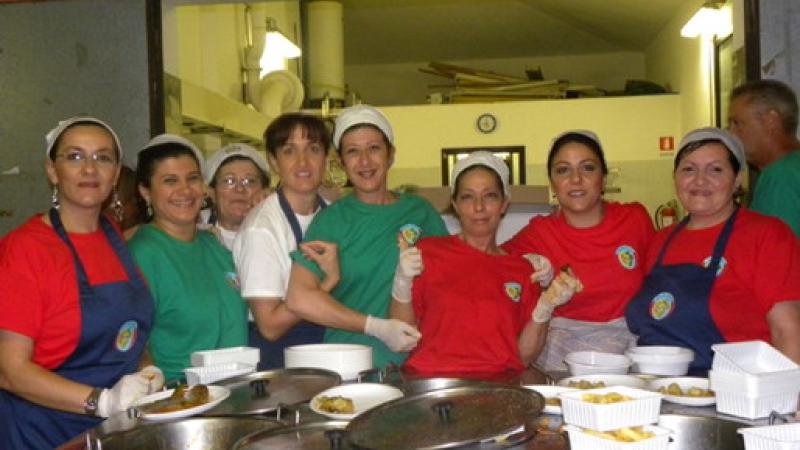Festa calabra al Centro sportivo 