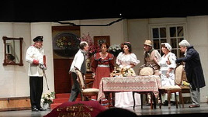 La commedia «Peppino Verdi»