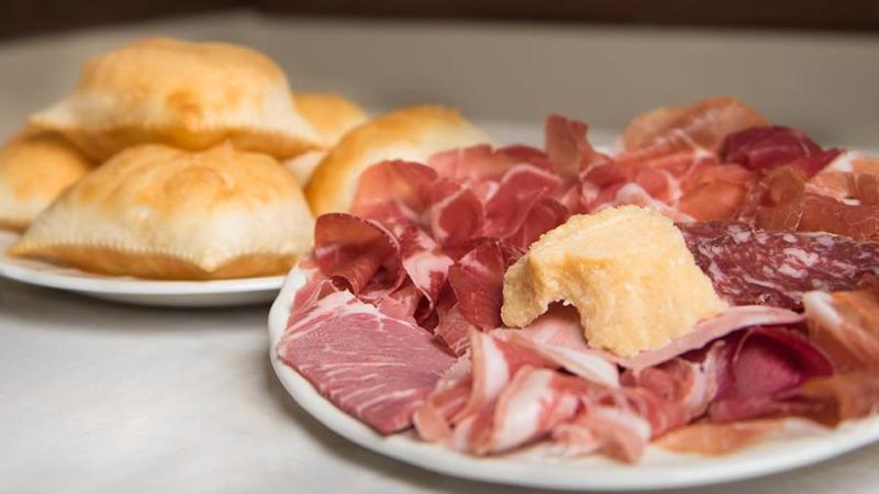 Torta fritta a Torrechiara